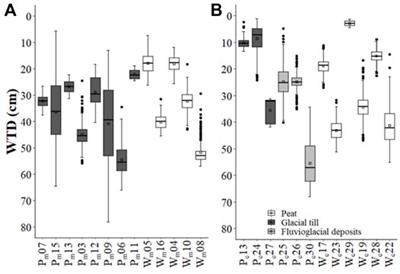 Aquifer-Peatland Hydrological Connectivity and Controlling Factors in Boreal Peatlands